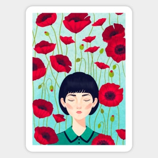 Poppies Sticker